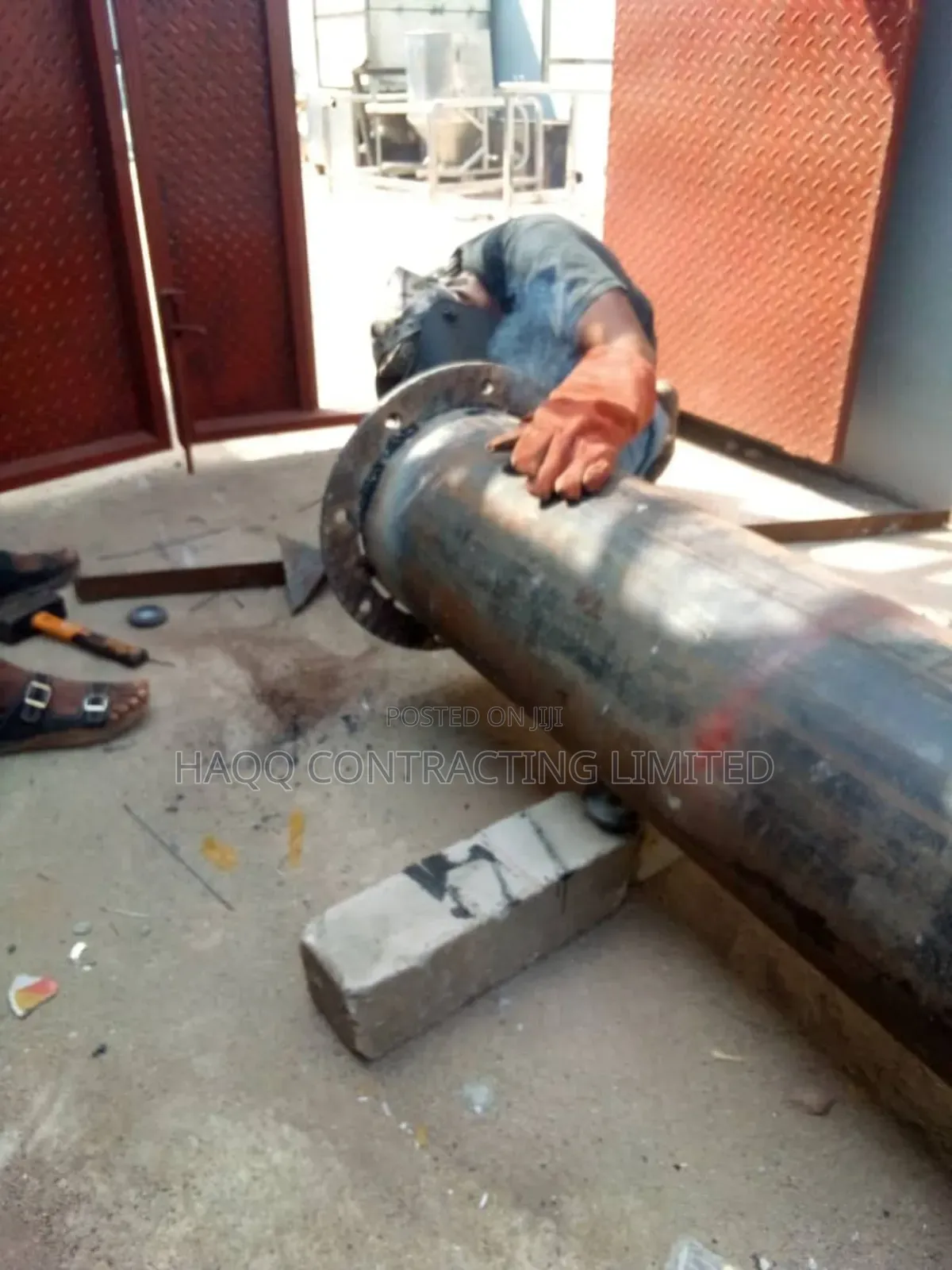 Chimney, Boiler, Fabrication, and Installaion