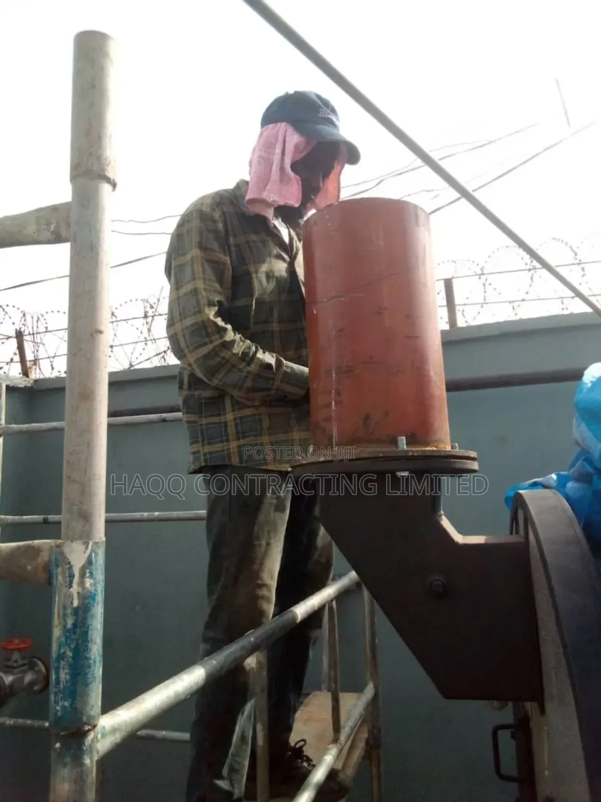 Chimney, Boiler, Fabrication, and Installaion
