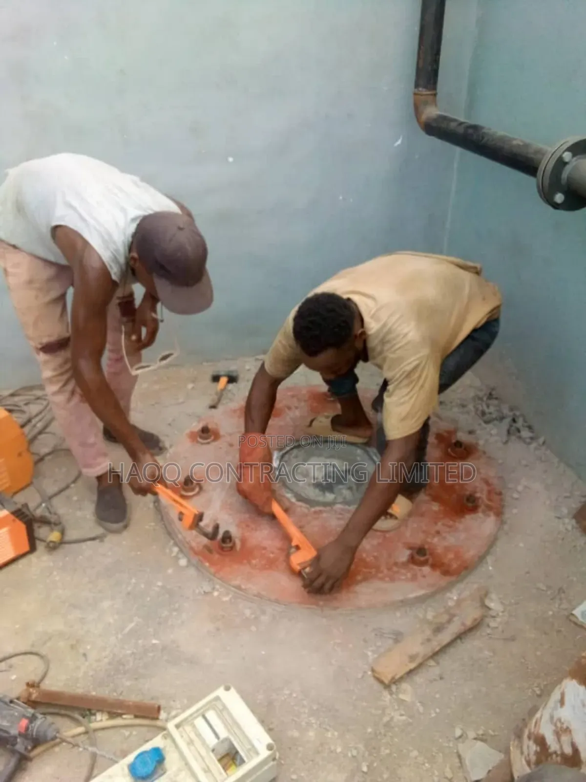 Chimney, Boiler, Fabrication, and Installaion