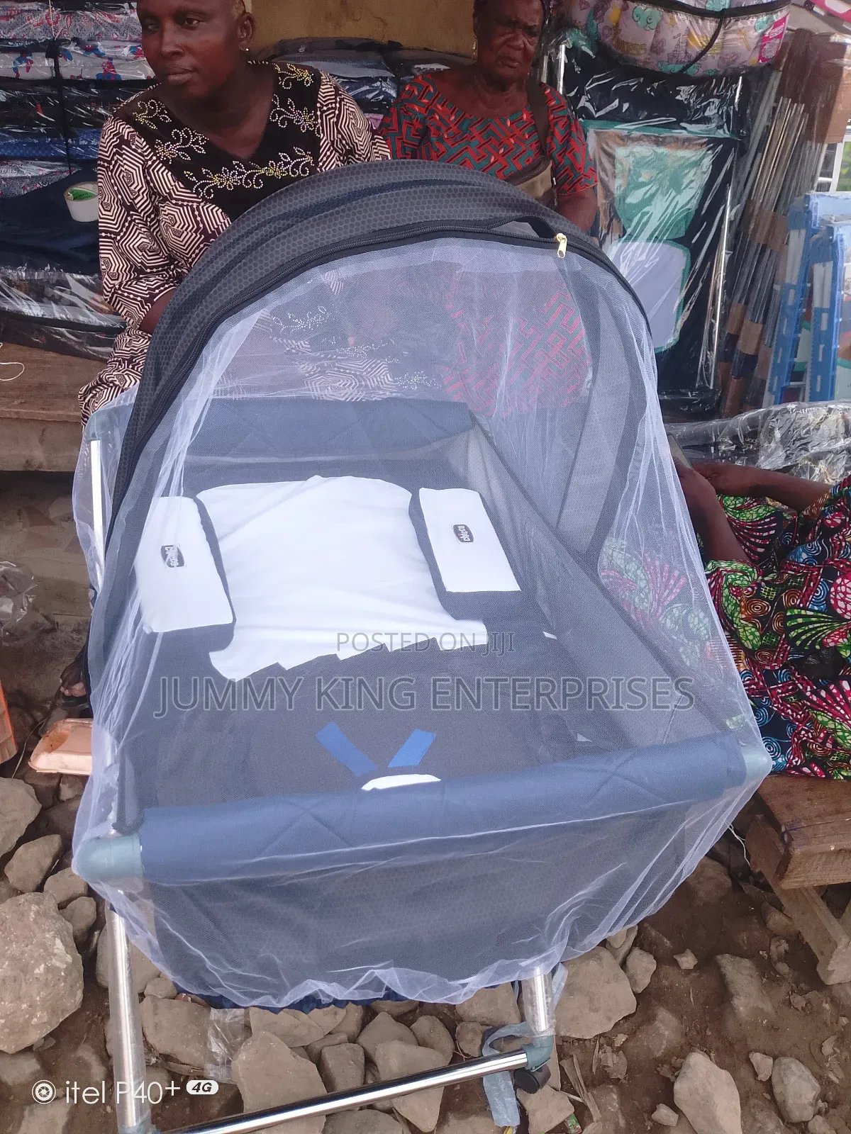 Baby Cot Cradle Bassinet, Bed, With Wheel