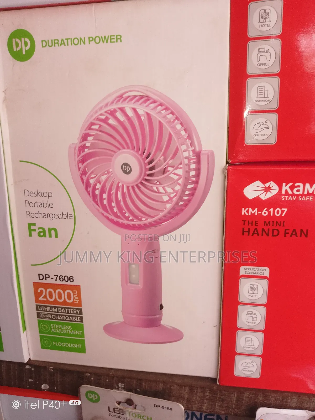 Mini Rechargeable Handheld Fan