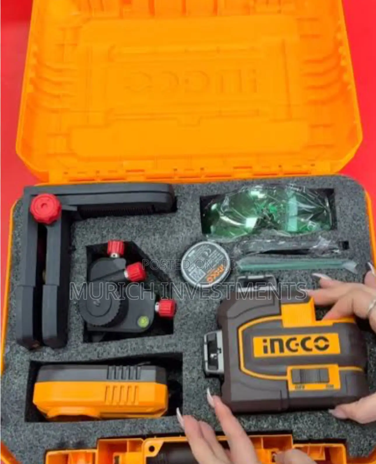 Self-Leveling Green Laser 3d Battery 12l16v Li-Ion 1 X 2.0ah