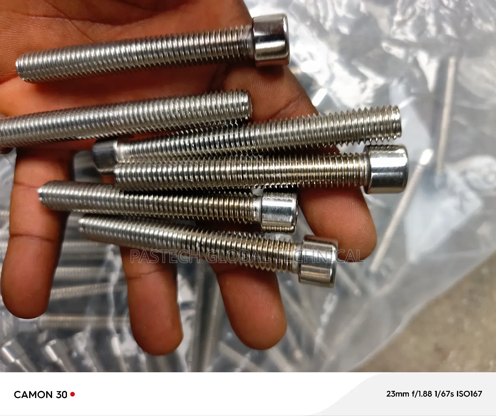 S.S.Allen Bolt Unf M10x80mm