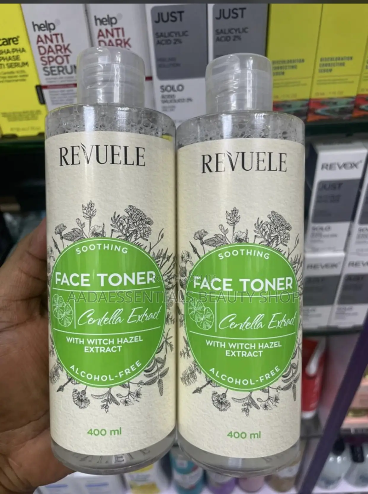 Revuele Witch Hazel Toner With Rose Water – 400ml