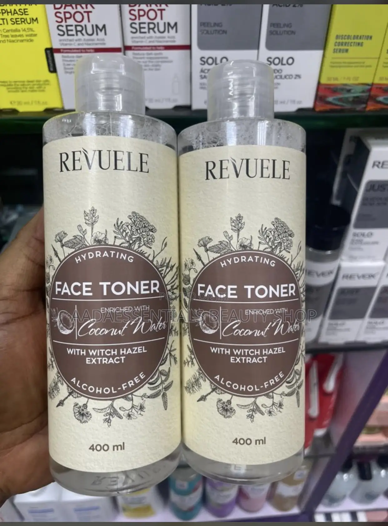 Revuele Witch Hazel Toner With Rose Water – 400ml