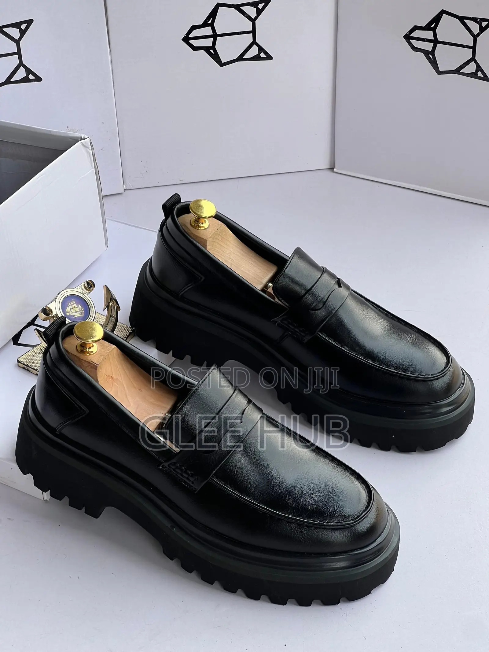 Naked Wolfe Matte Leather Shoes