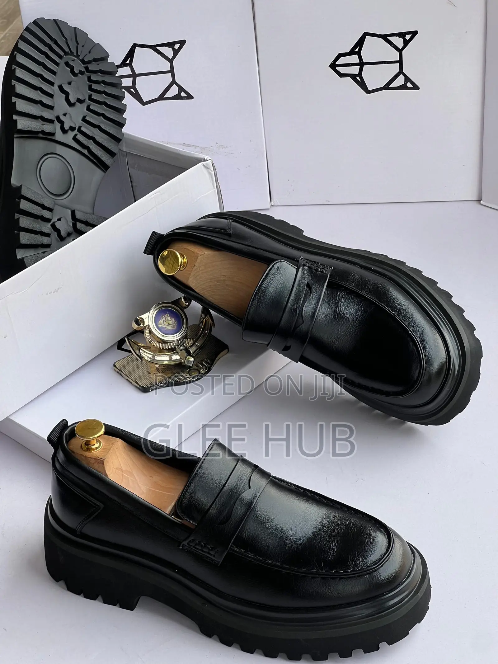 Naked Wolfe Matte Leather Shoes