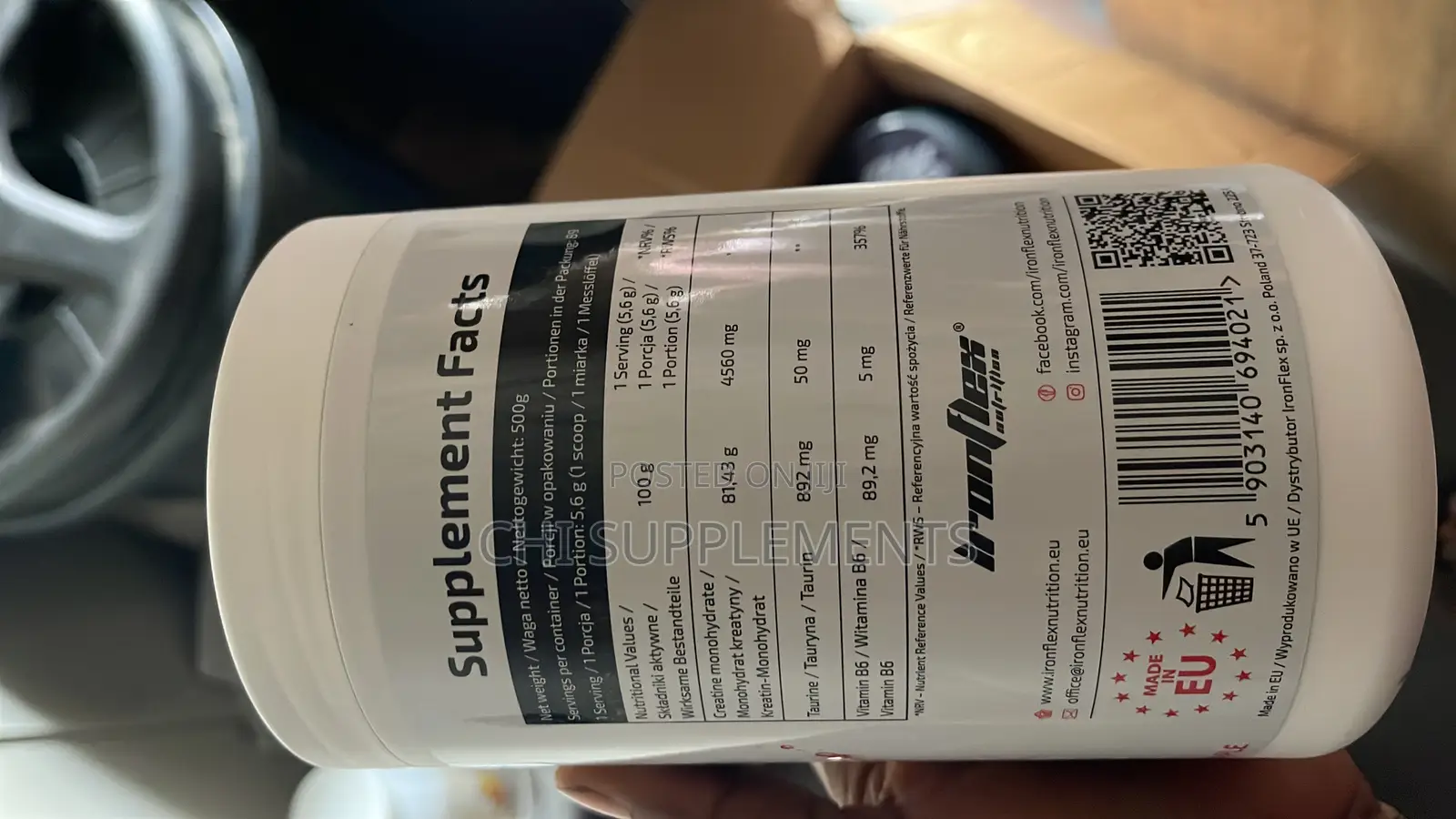 Ironflex Creatine 500g