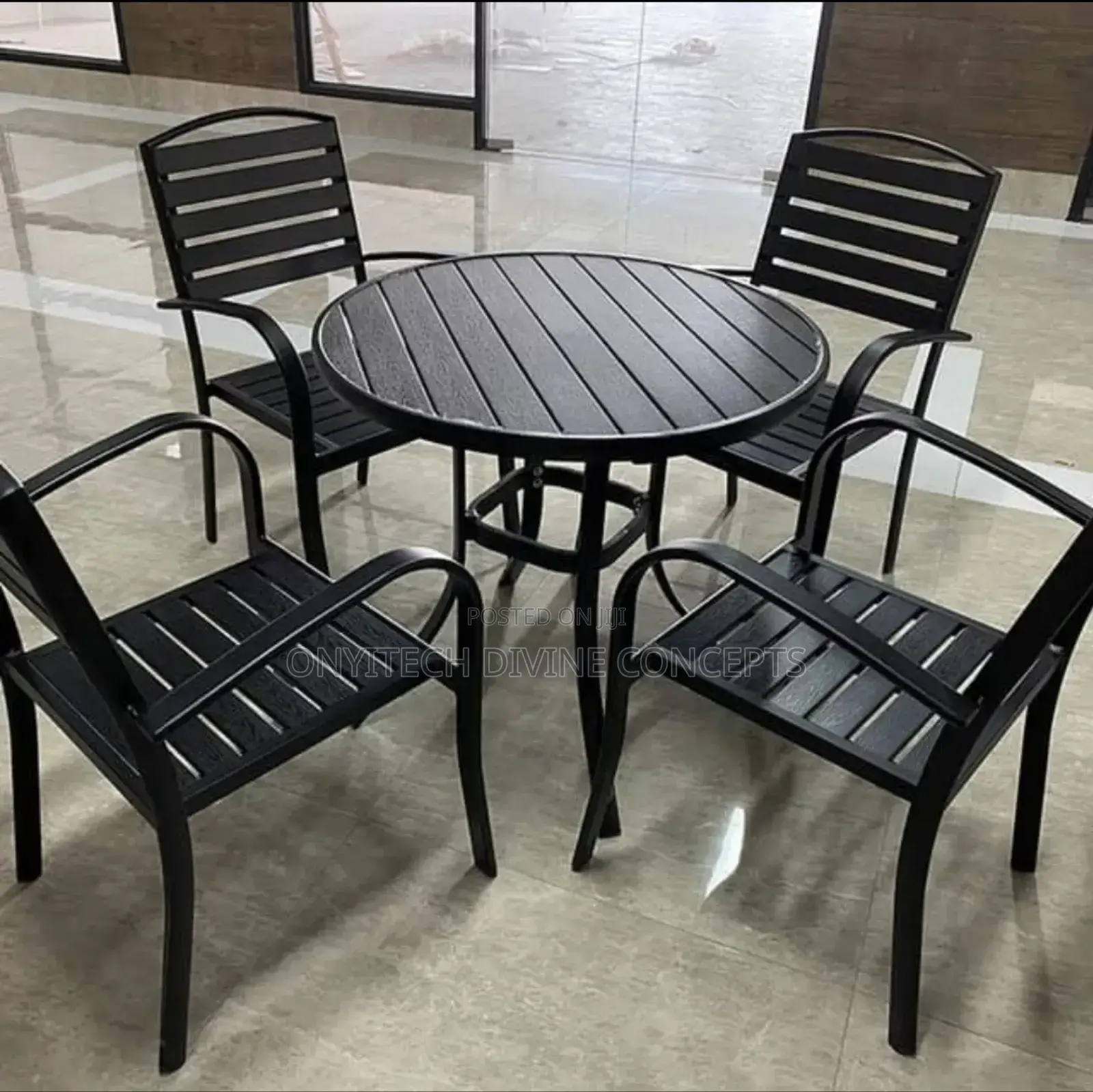 Outdoor Chair Set Multicoloured