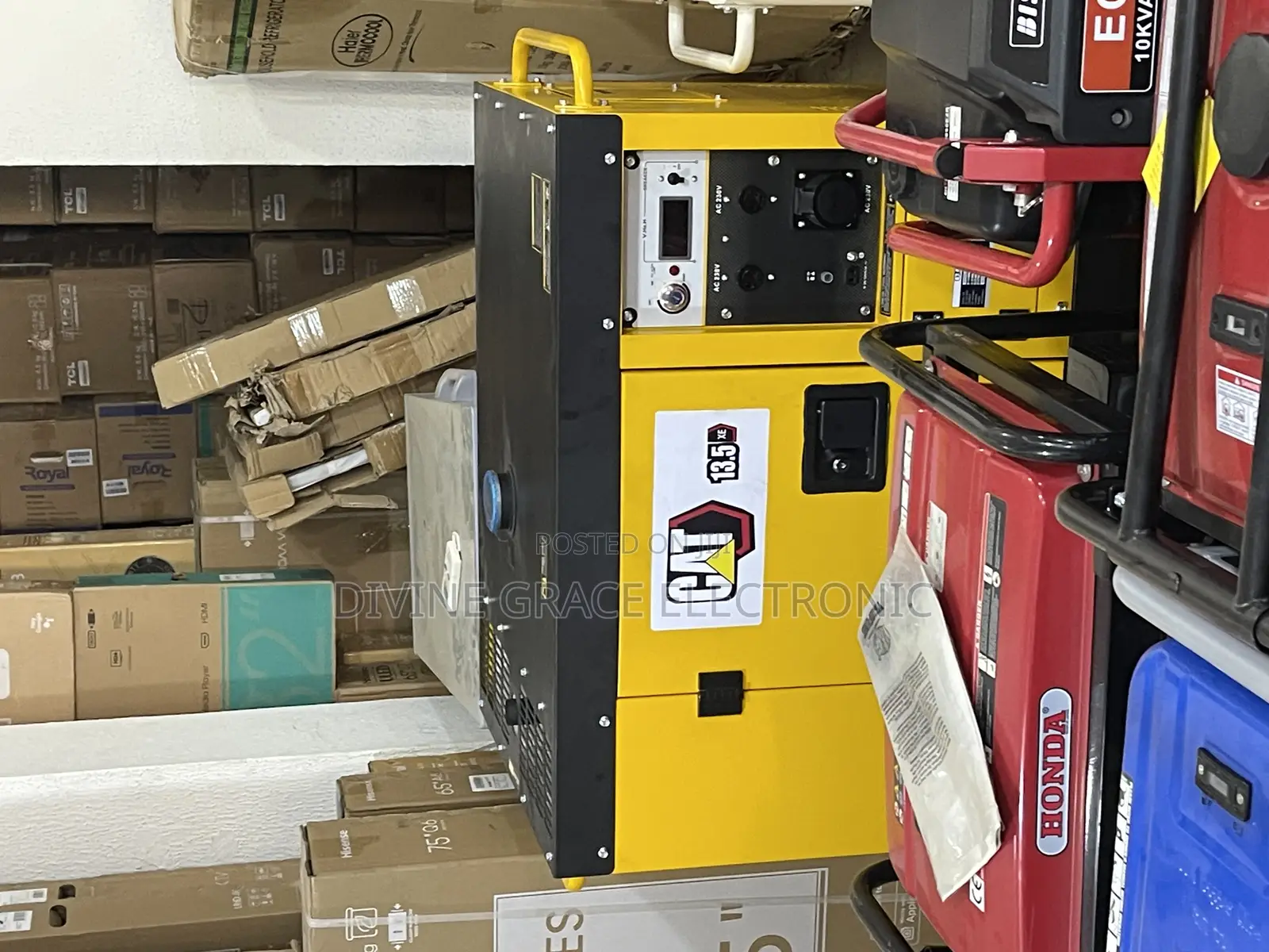 12.5kva Cat Diesel Soundproof Generator