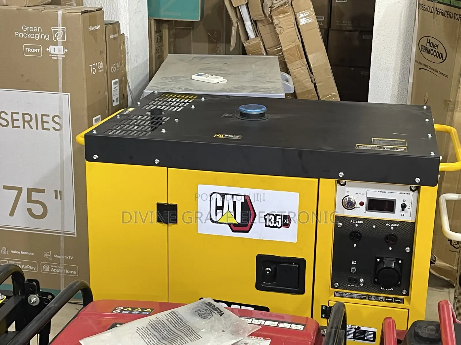 12.5kva Cat Diesel Soundproof Generator