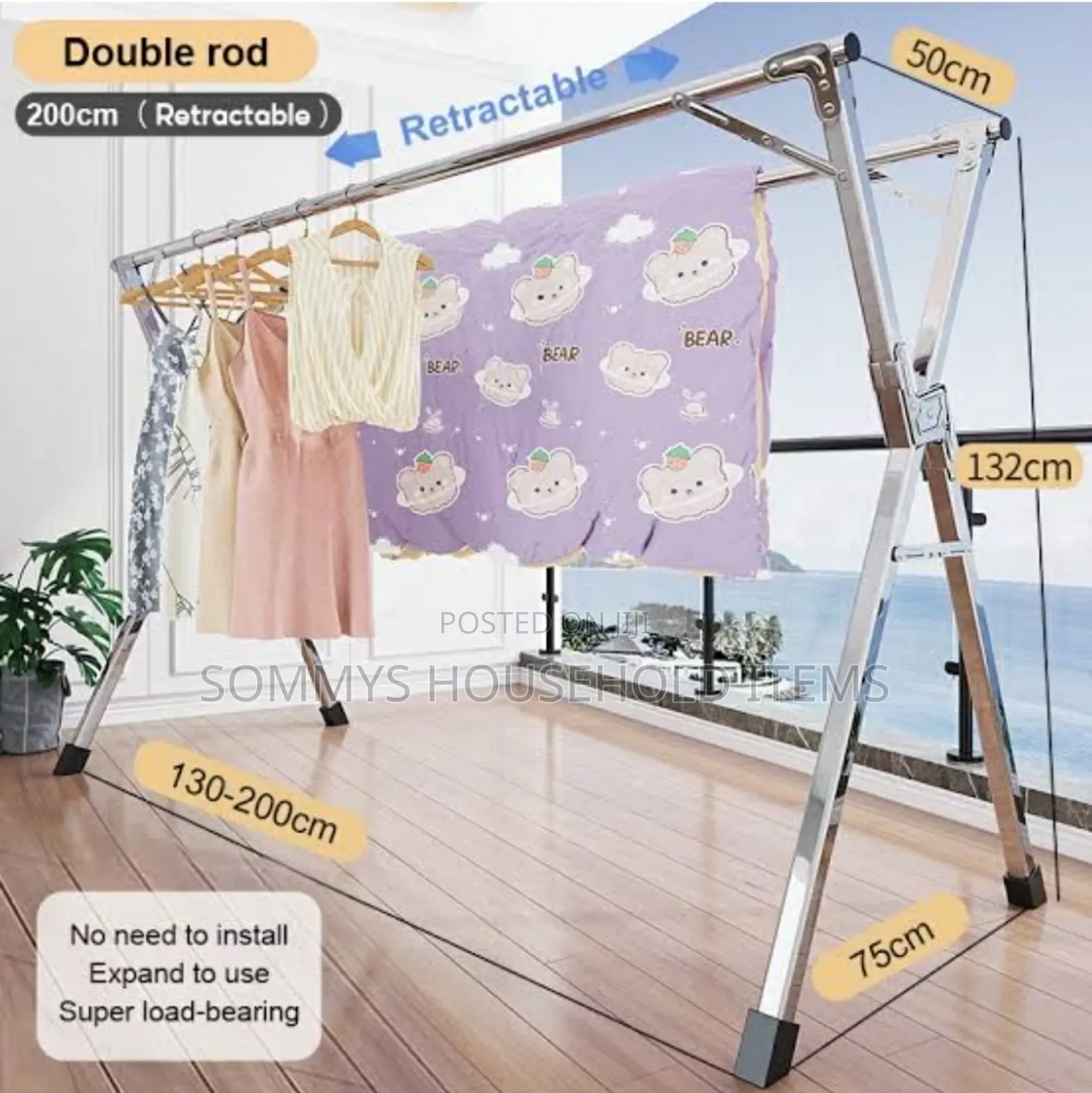 Telescopic Cloth Dryer / Telescopic Cloth Hanger