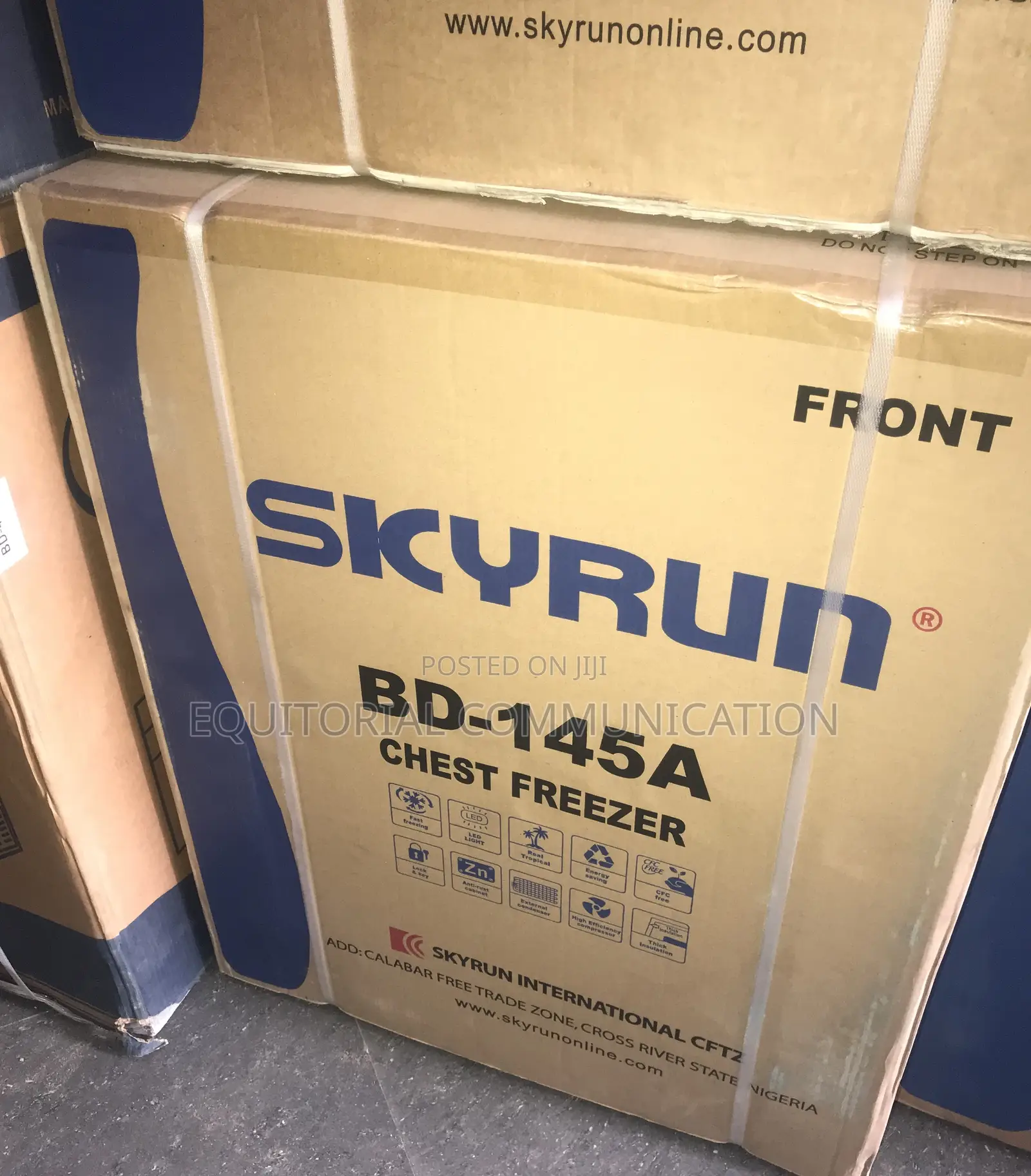 Skyrun 145l Chest Freezer : Fast Freze Functon