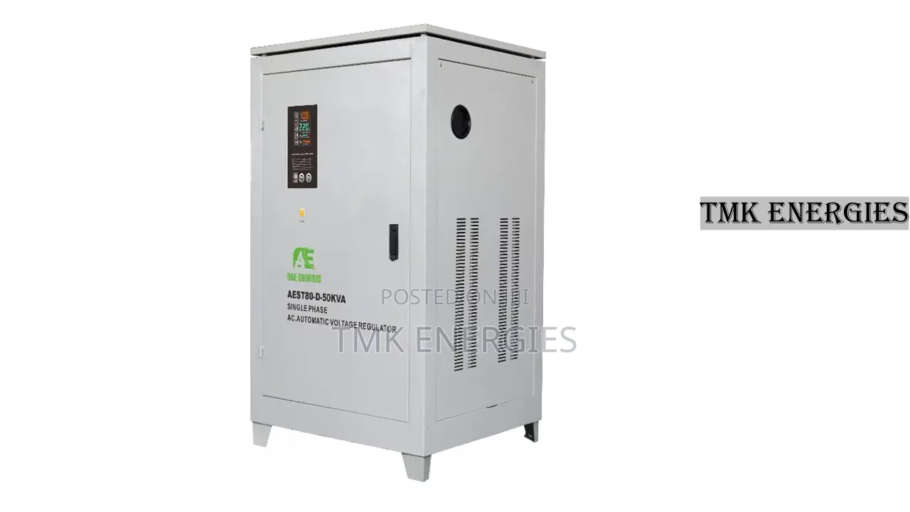 50kva 80v-260v A E Dunamis Servo Stabilizer