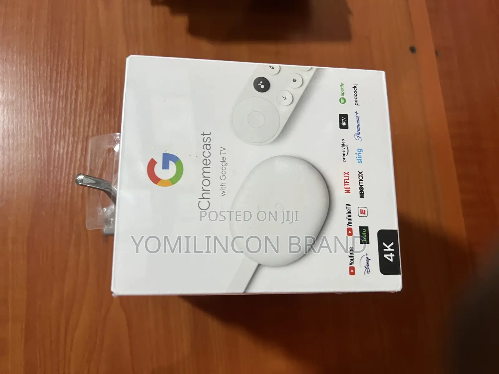 Google Chromecast With Tv 4k - Streaming Stick Entertainment