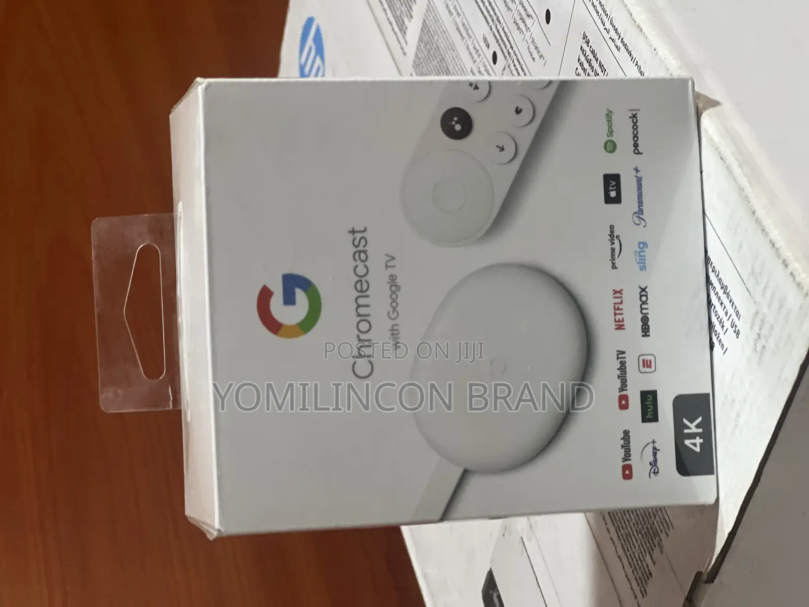 Google Chromecast With Tv 4k - Streaming Stick Entertainment