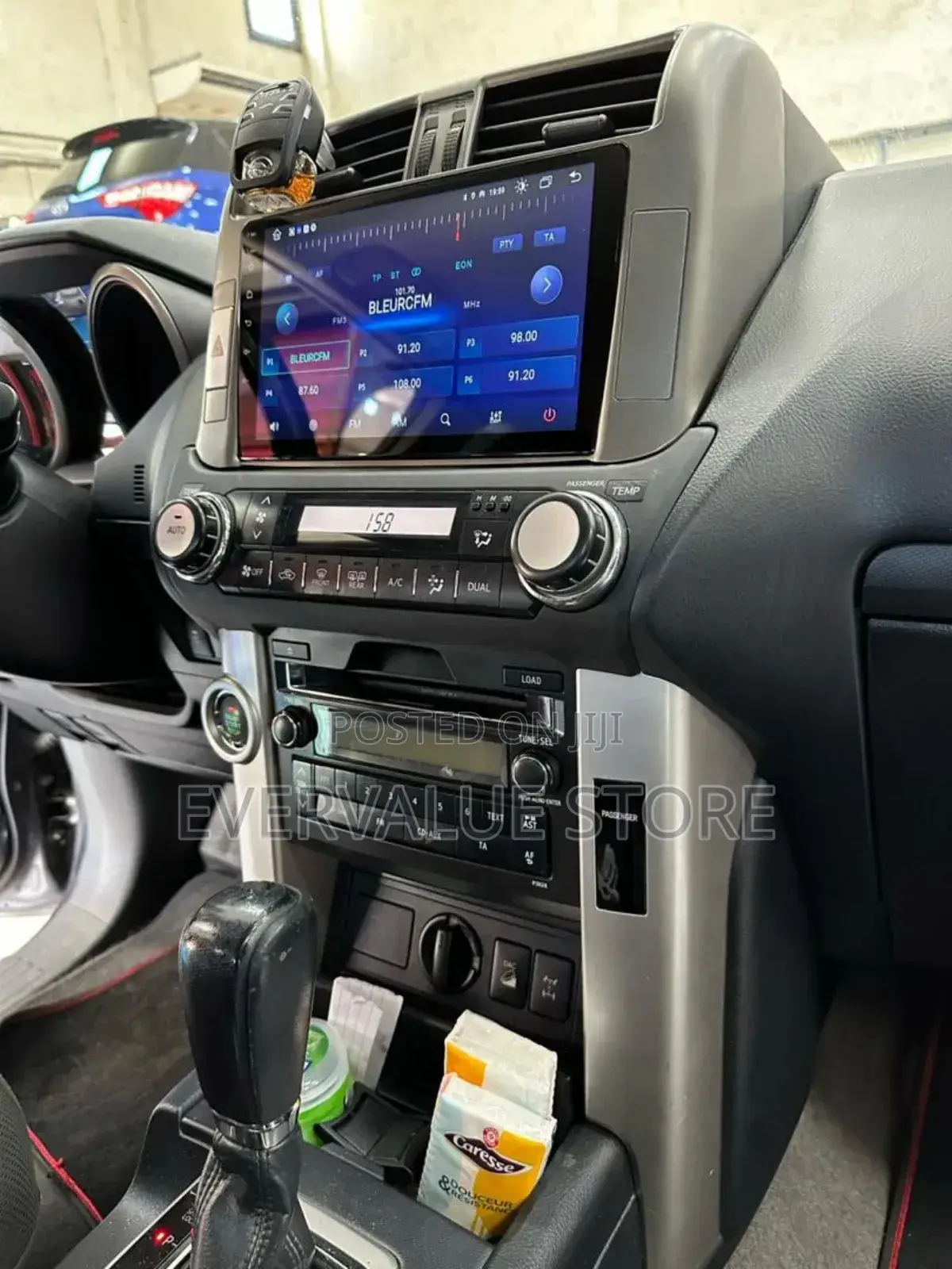 Toyota Prado 2010-2017 Android Player + Reverse Camera .