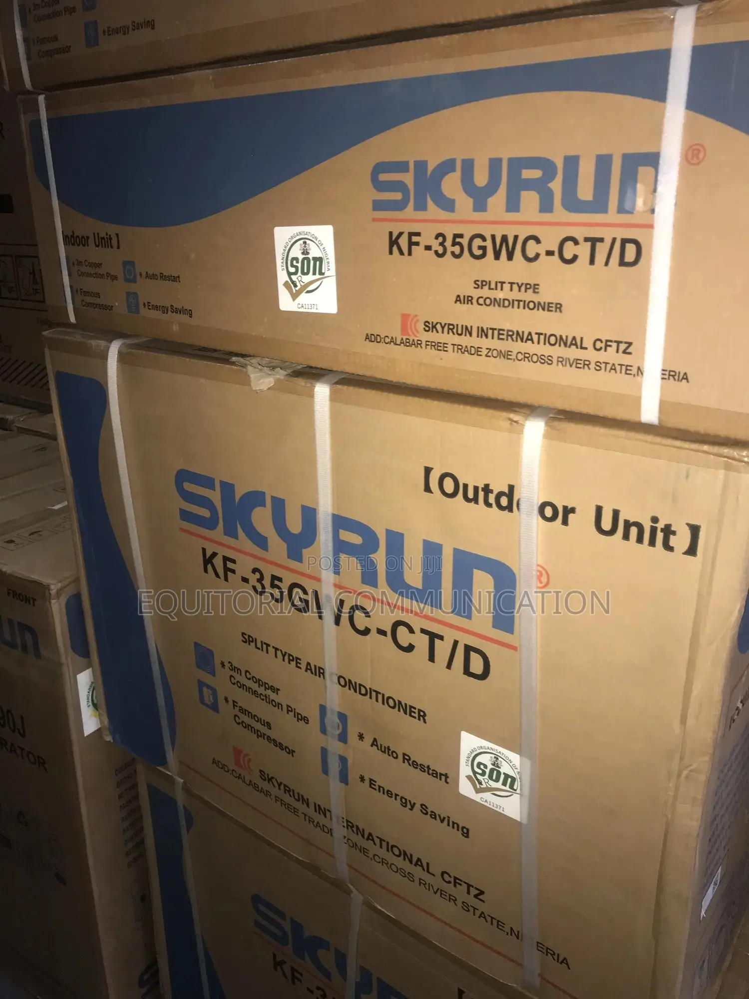 Skyrun 1.5hp Non Inverter Split System Ac