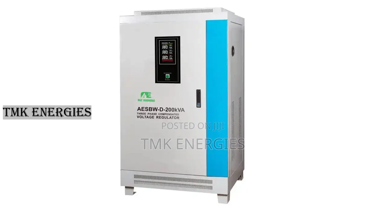 200kva A E Dunamis Three Phase Servo Stabilizer