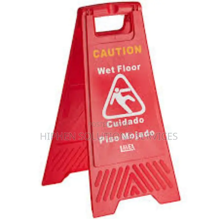 Commercial Wet Floor For Safety