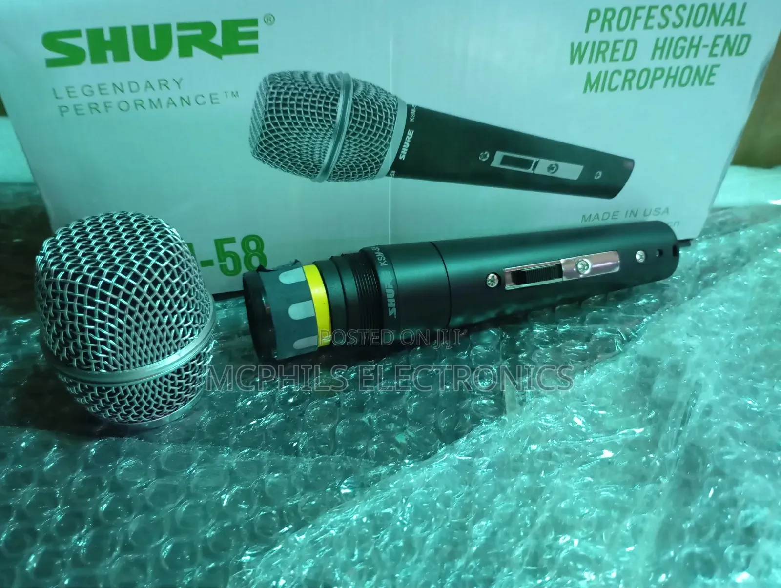 Shure Cardioid Cord Mic Ksm-58