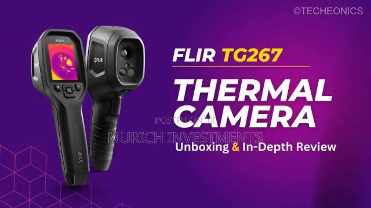 Flir Tg267 Thermal Imaging Camera With Bullseye Laser