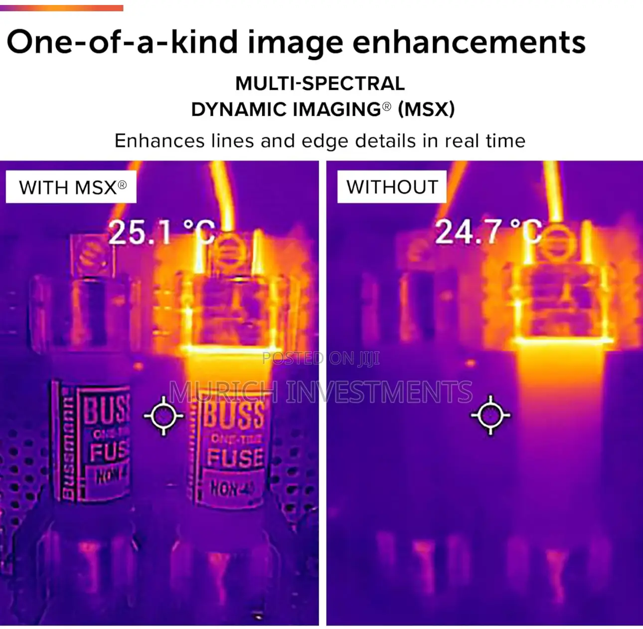 Flir Tg267 Thermal Imaging Camera With Bullseye Laser