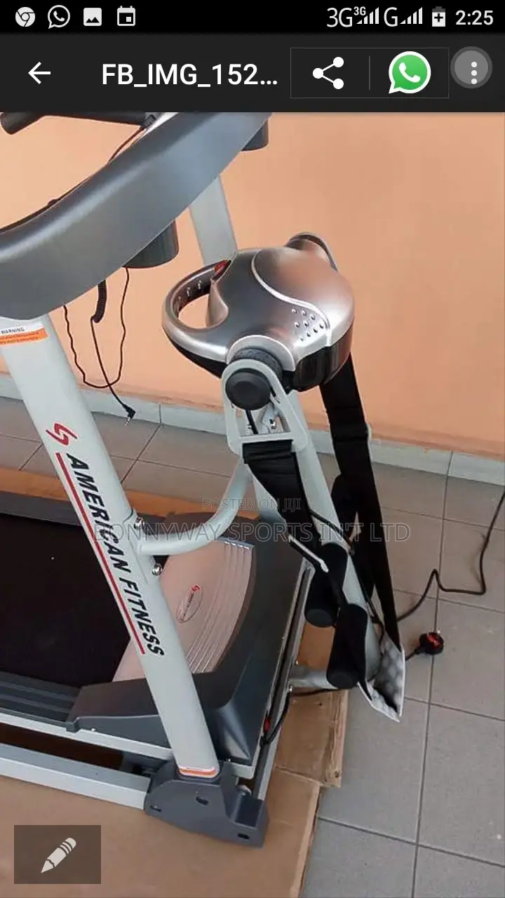 American Fitness 2hp Treadmill Machine