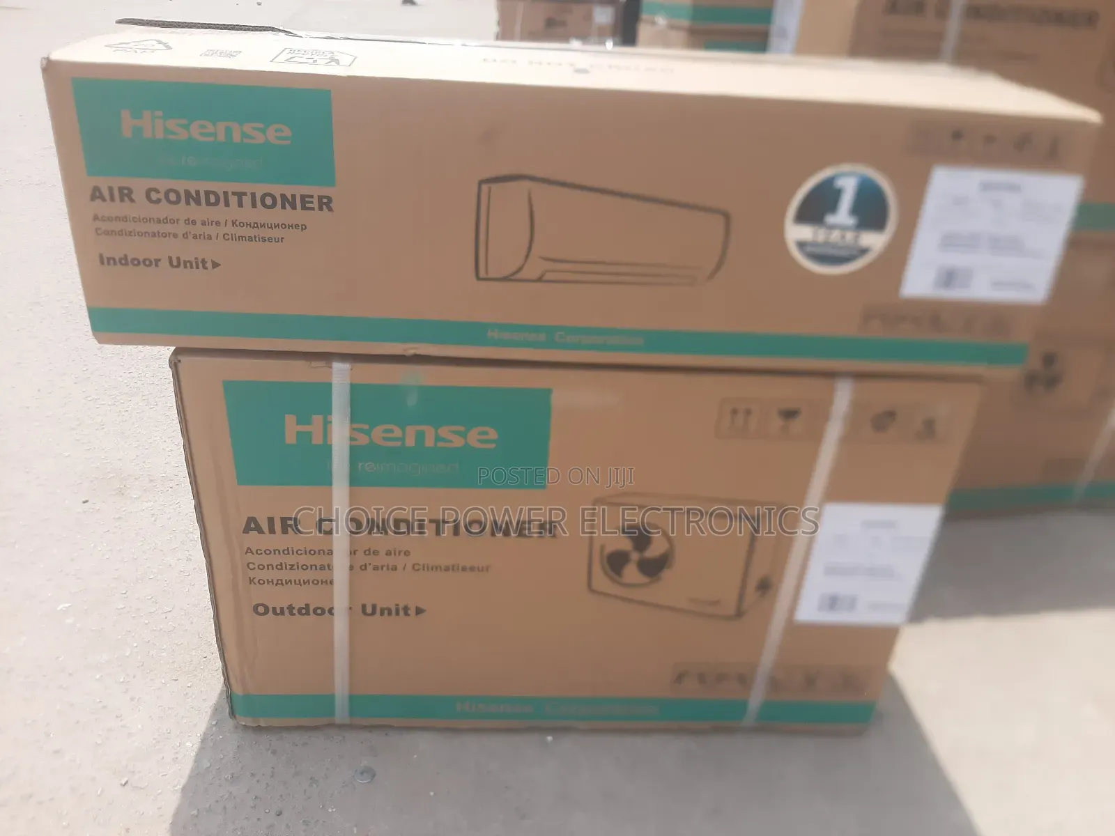 Brand New Hisense Ac,100% Copper 1.5hp