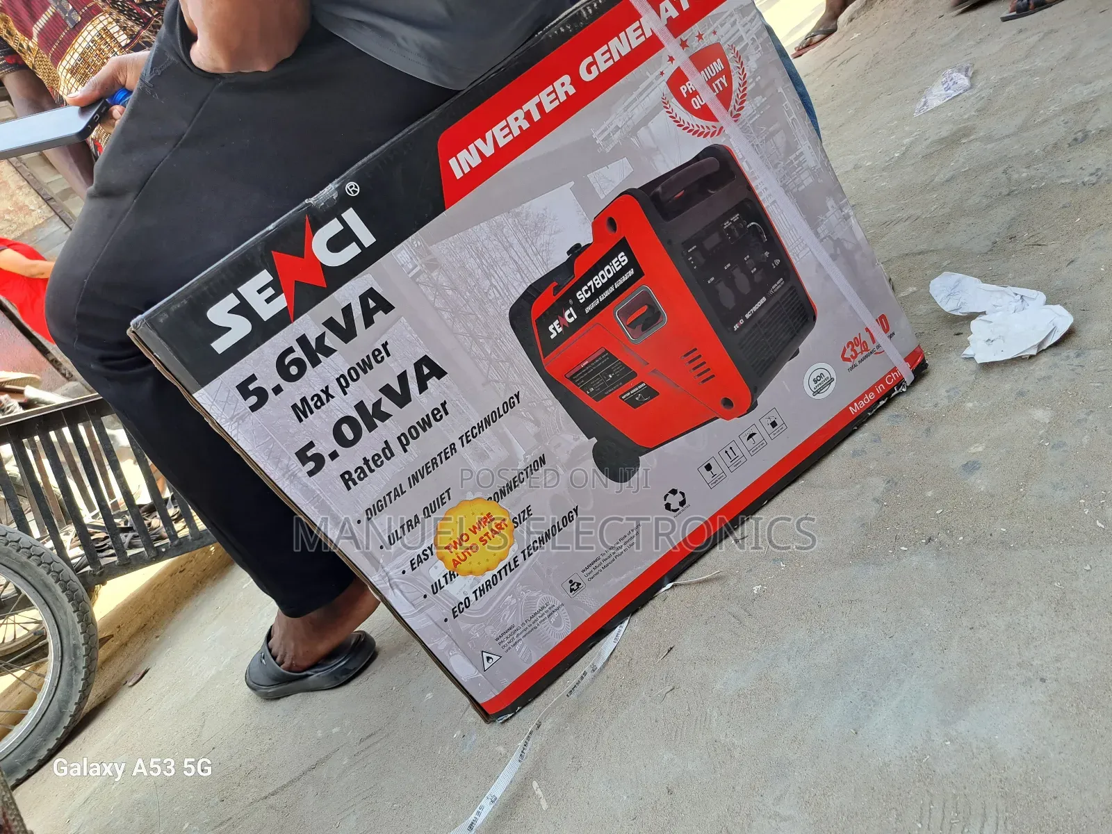 Brand New 5.5kva Senci Inverter Soundproof Petrol Gen Low