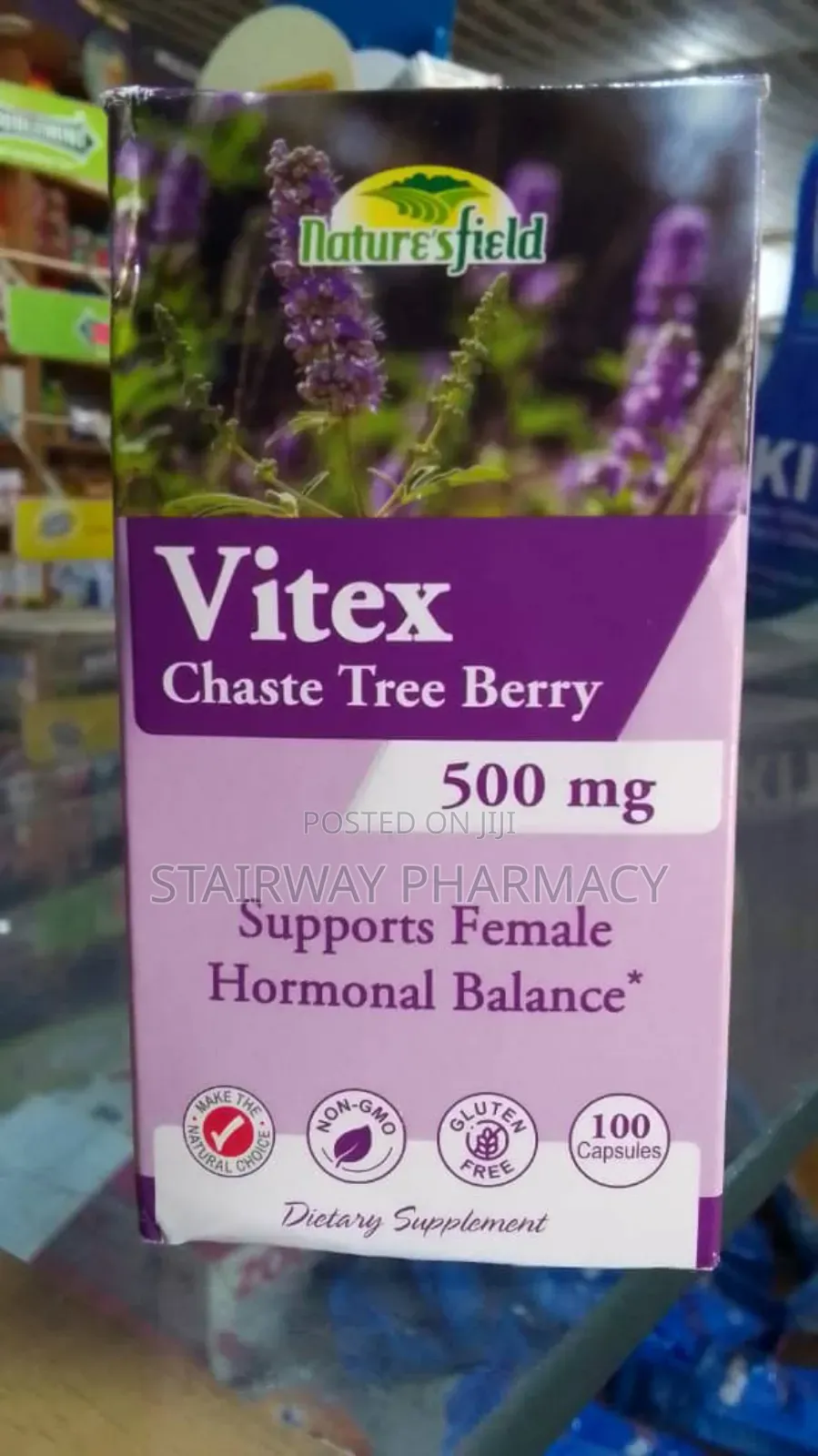 Vitex Chaste Tree Berry 500mg Caps