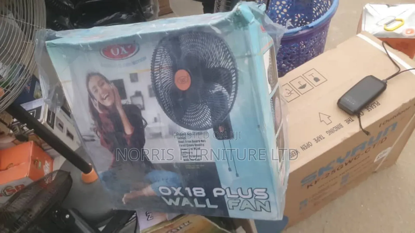Ox Rubber Wall Fan