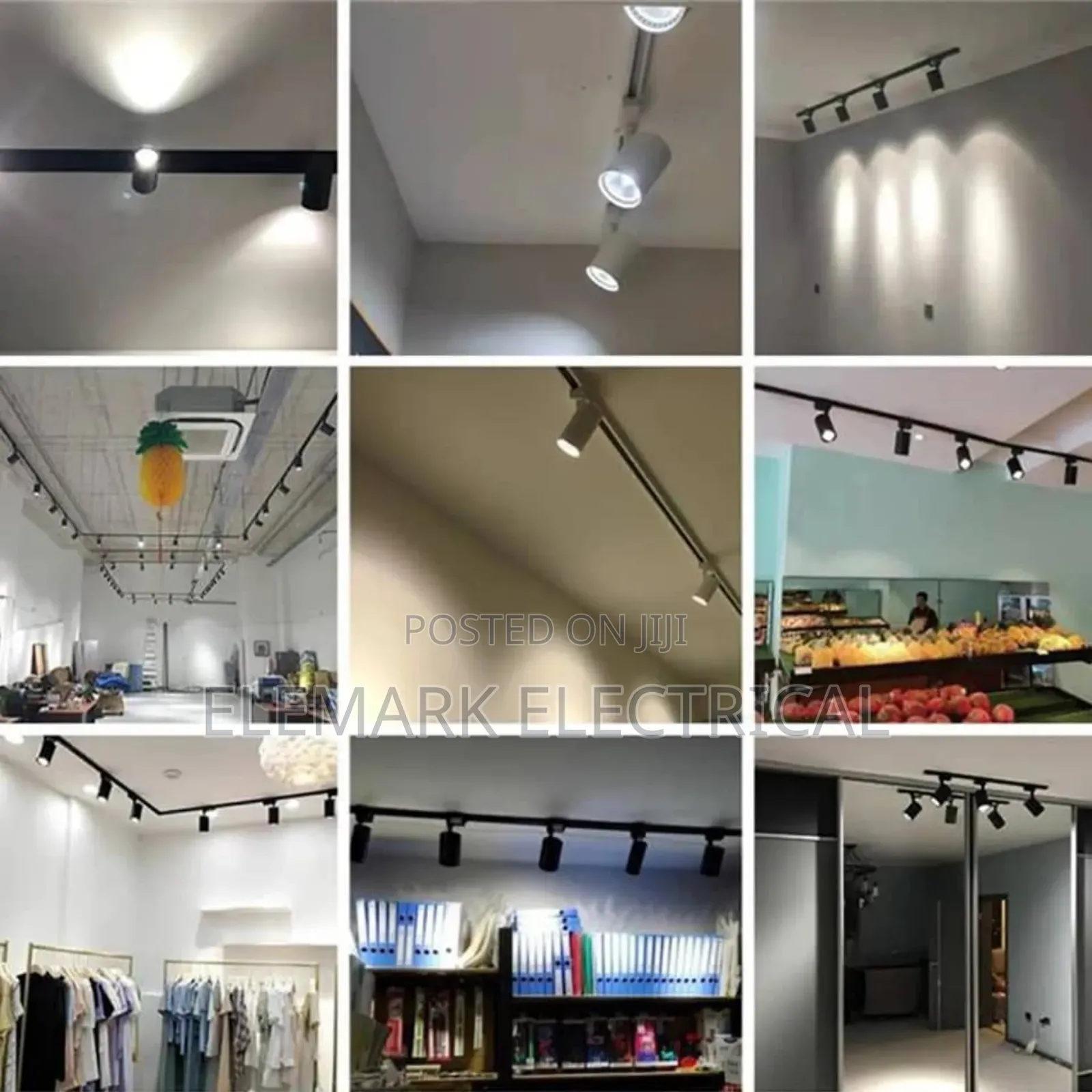 Led Track Light Spot Led Rail Lighting Cob Light 50watts