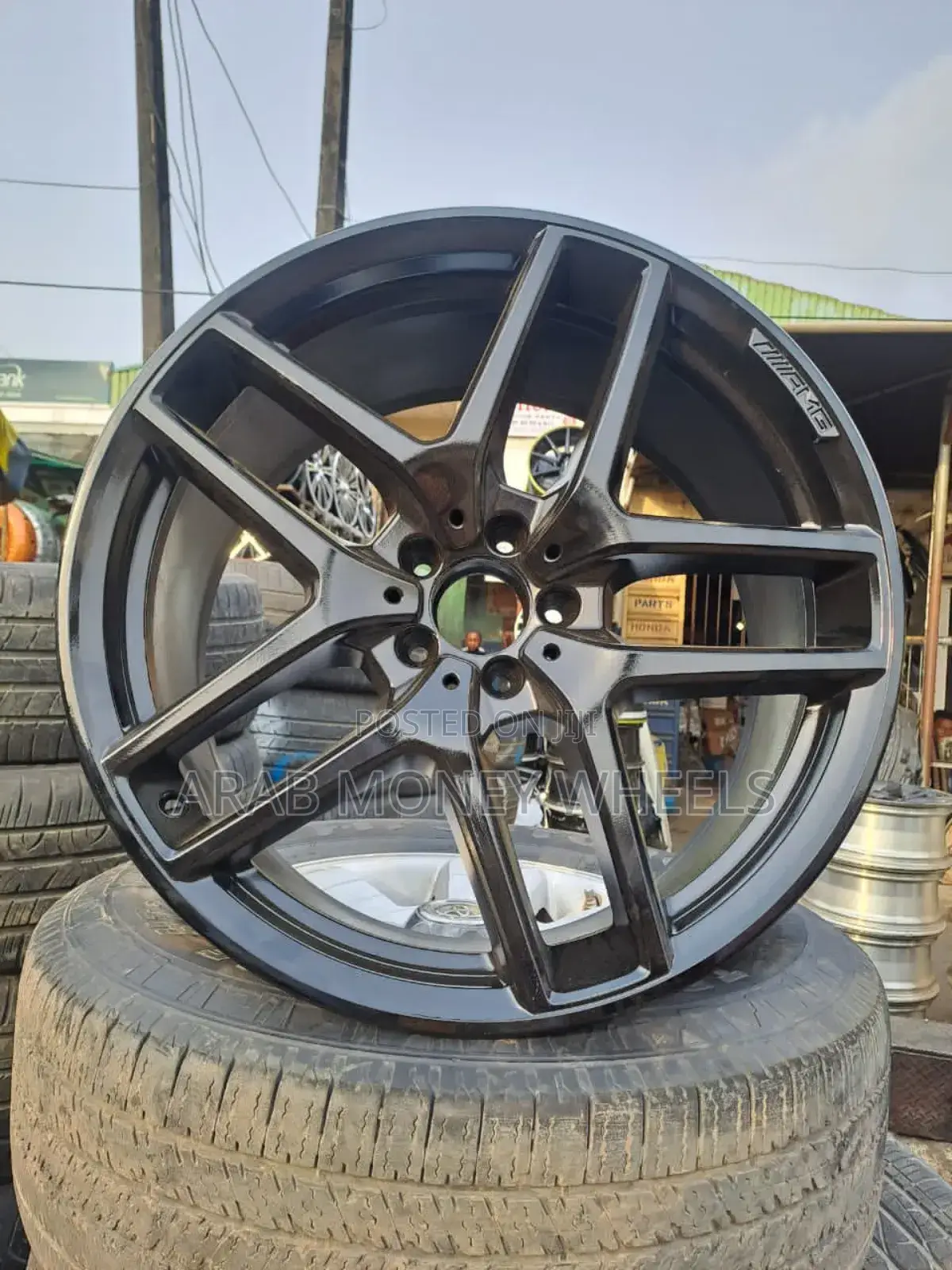 O.E.M Glux Black Gle 21 Amg Wheels