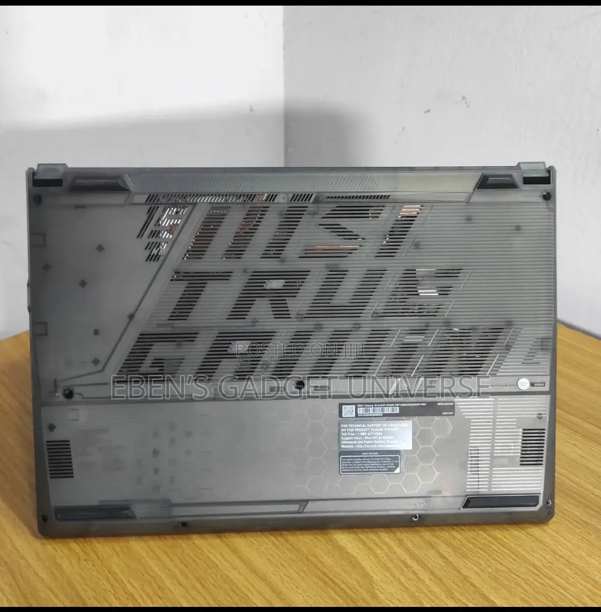Laptop MSI Cyborg 15 16GB Intel Core I5 SSD 1T