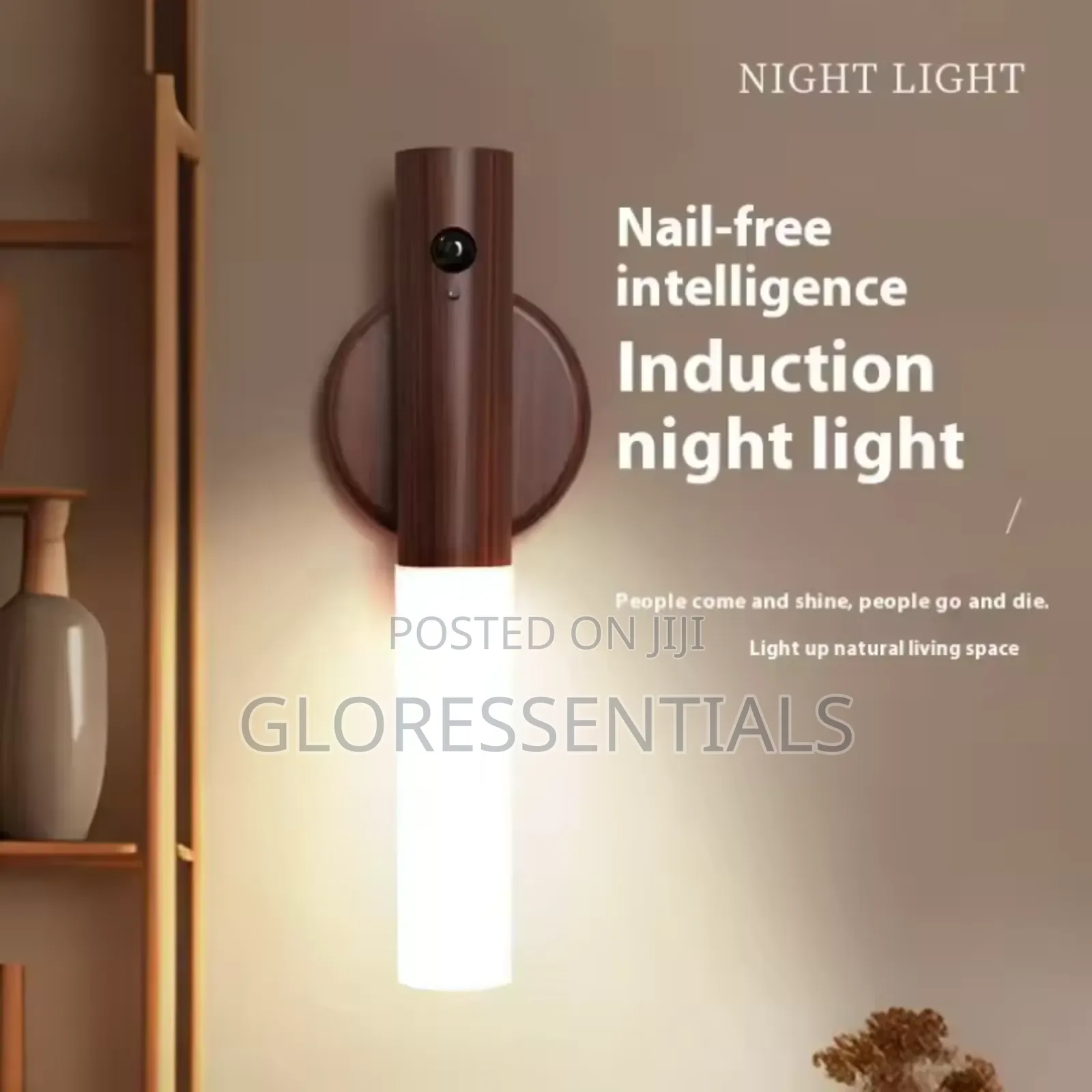 Motion Sensor Led Night Light Body Induction Wall Lamp Usb