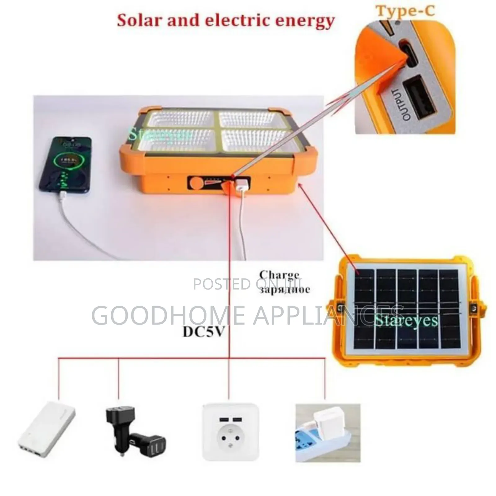 300w Led Solar Flood Light