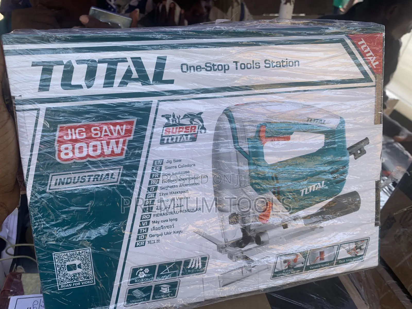 Total Electric Jig Saw 800w