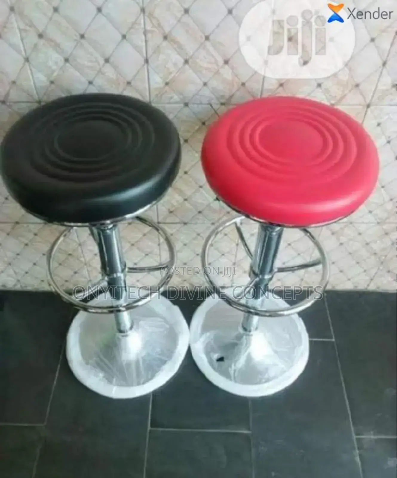 Laboratory/Store Stool Available in Black and Red