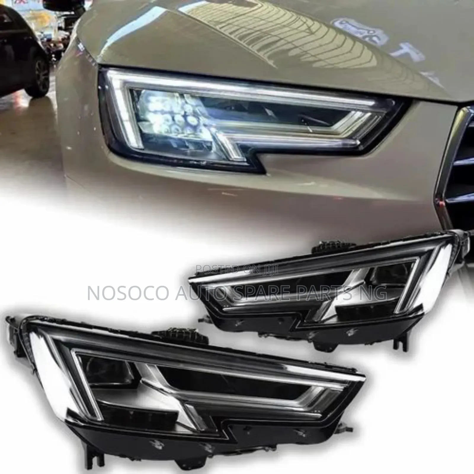 Set Of Full Light Audi A4  2018