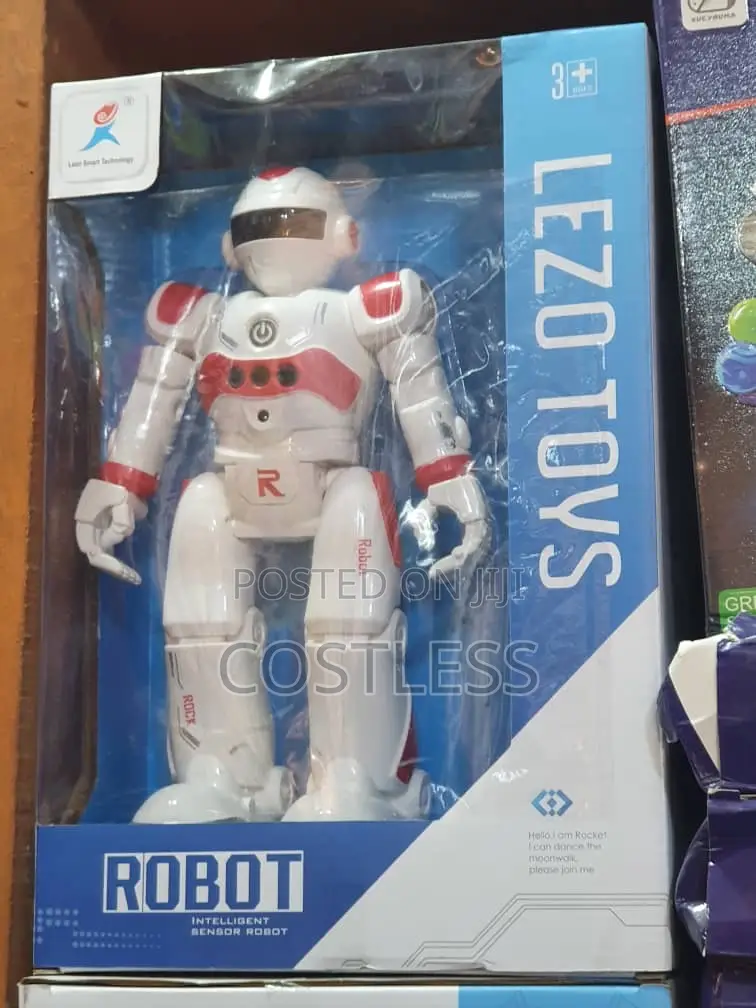 Programmable Remote Control Robot With Motion Sensor