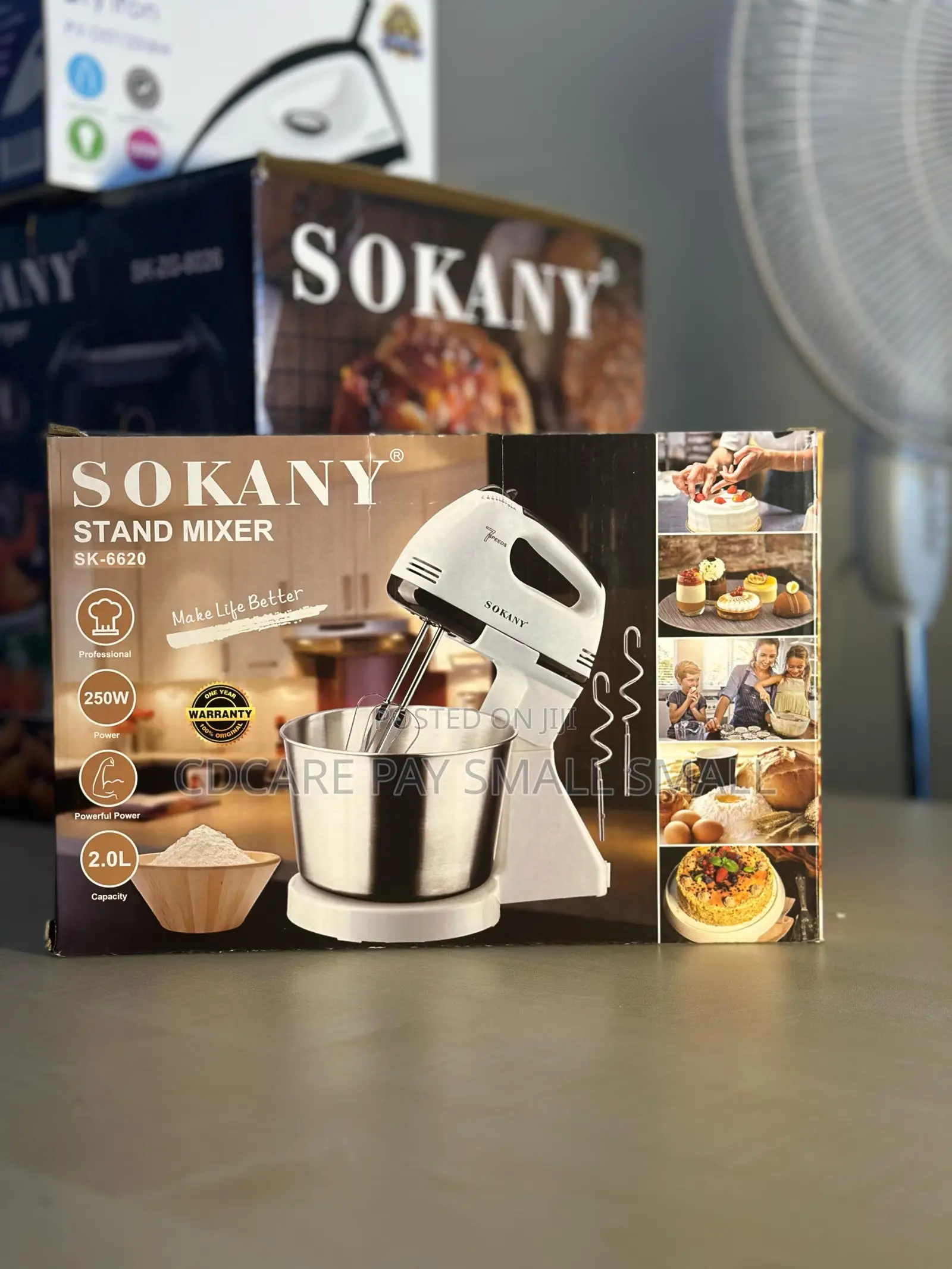 Pay Small Small Sokany 250w Stand Mixer On Cdcare.App