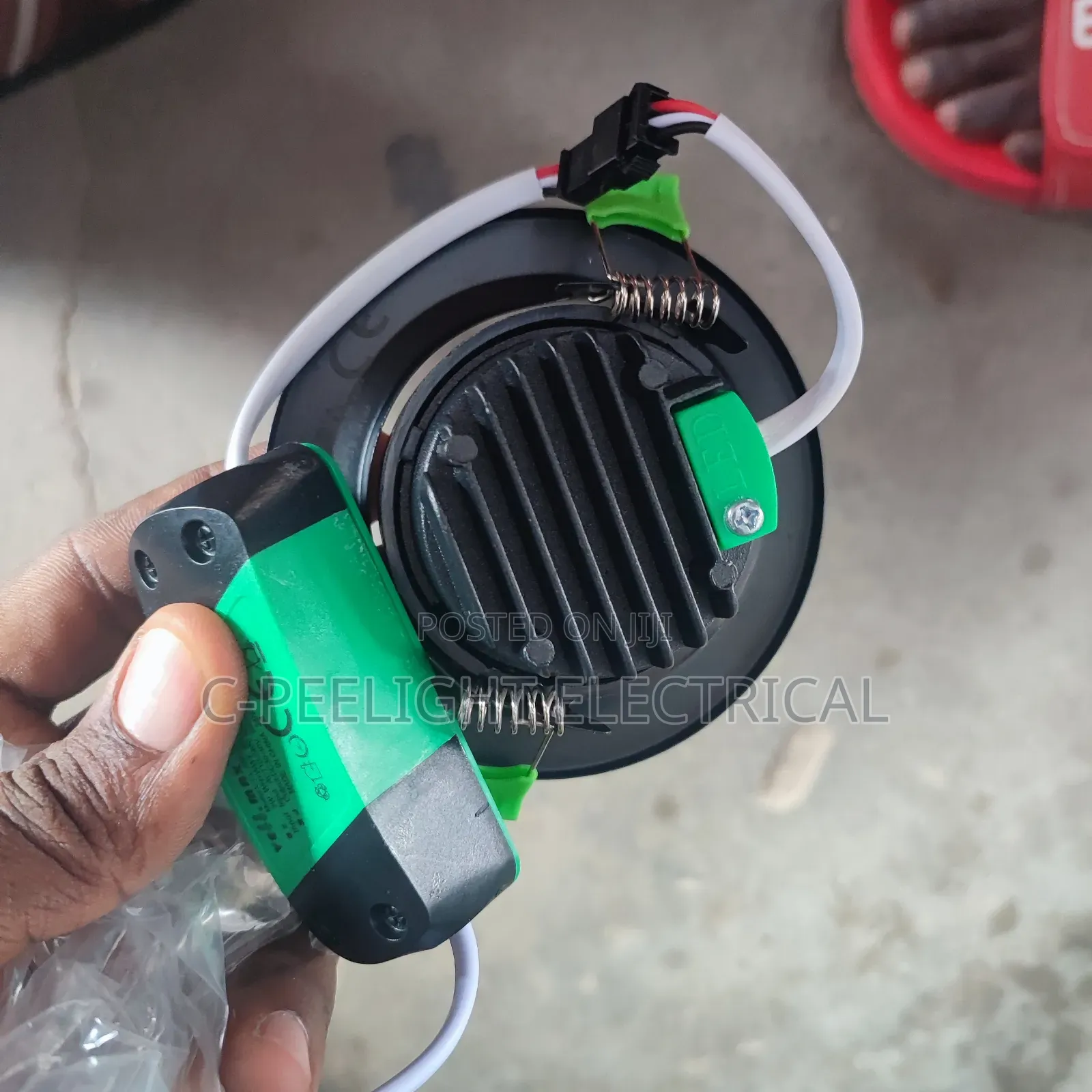 Black Led Pop Spot Lights