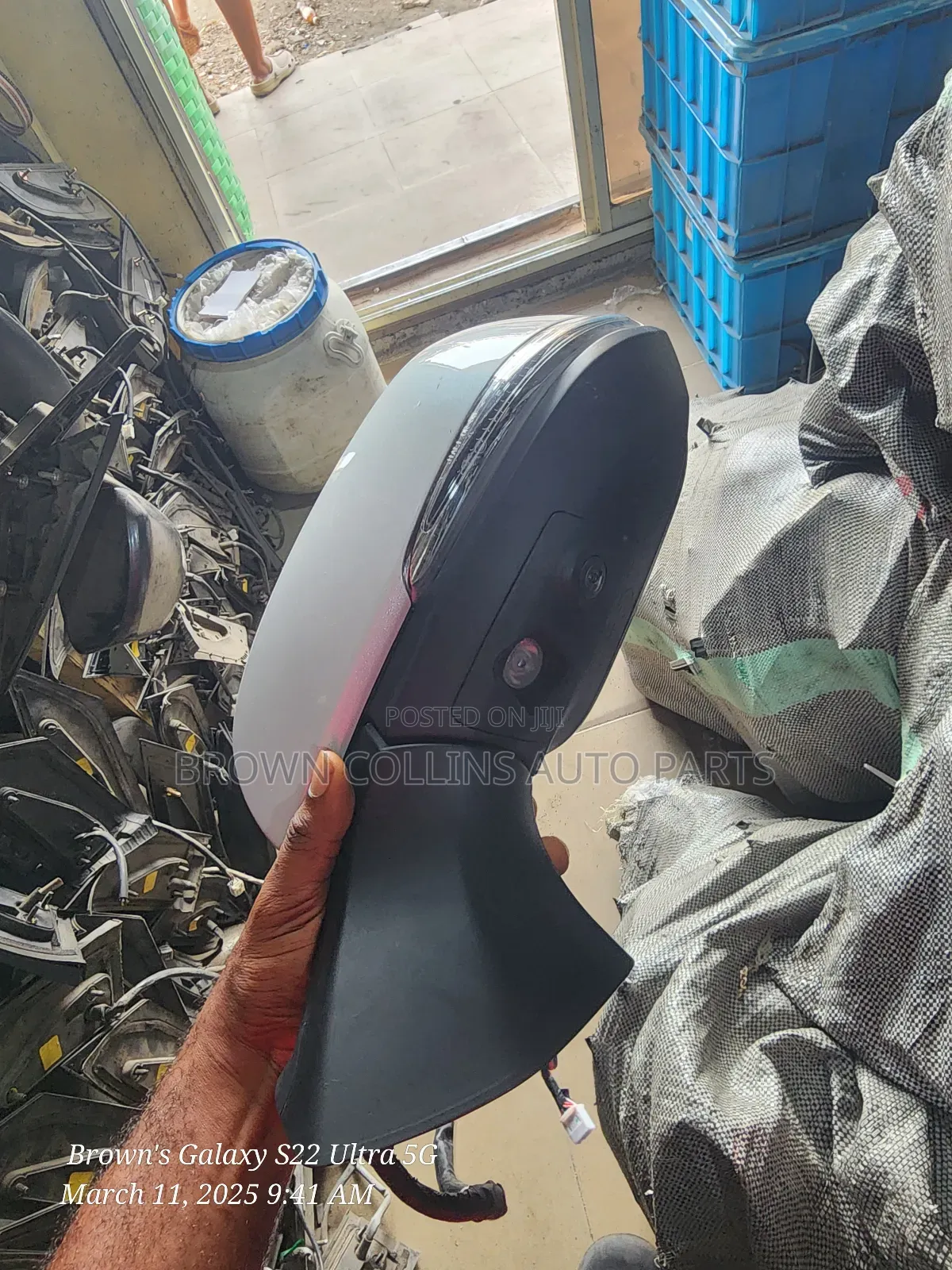 Side Mirrors Toyota Highlander 2021-2024 With Camera and BSM