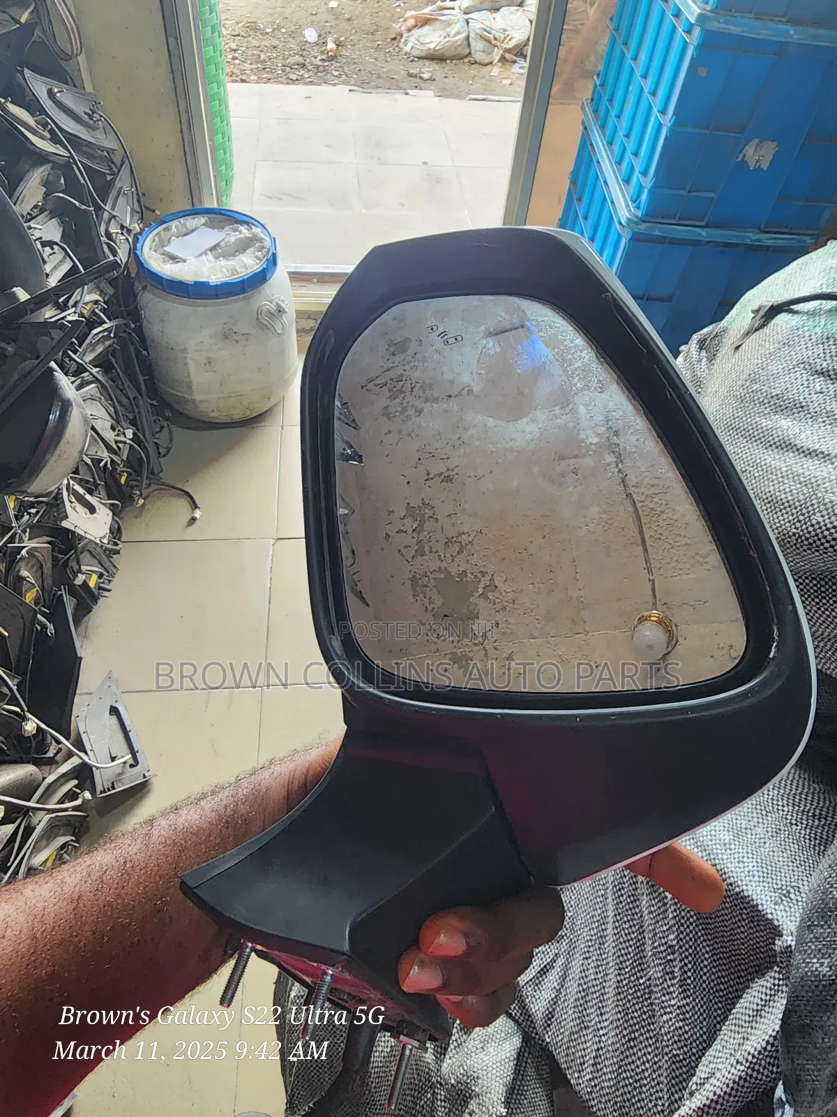 Side Mirrors Toyota Highlander 2021-2024 With Camera and BSM