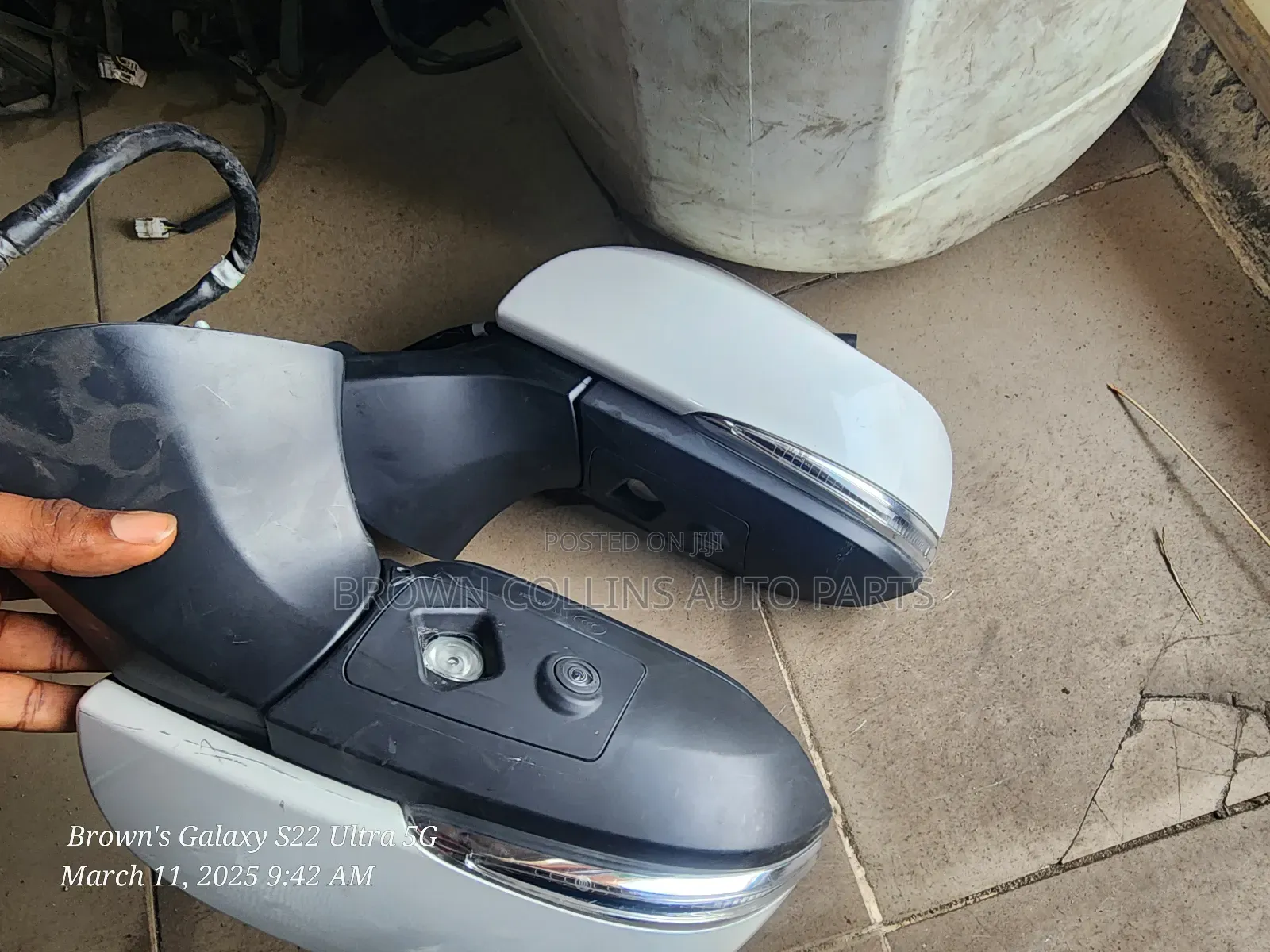 Side Mirrors Toyota Highlander 2021-2024 With Camera and BSM