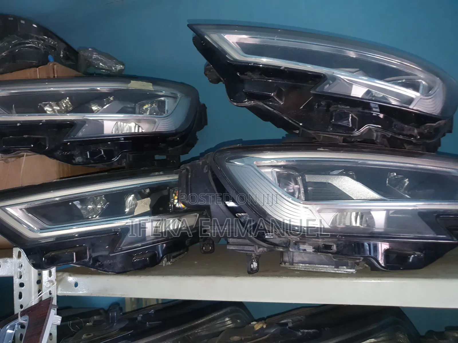 Headlights Audi A3 2017
