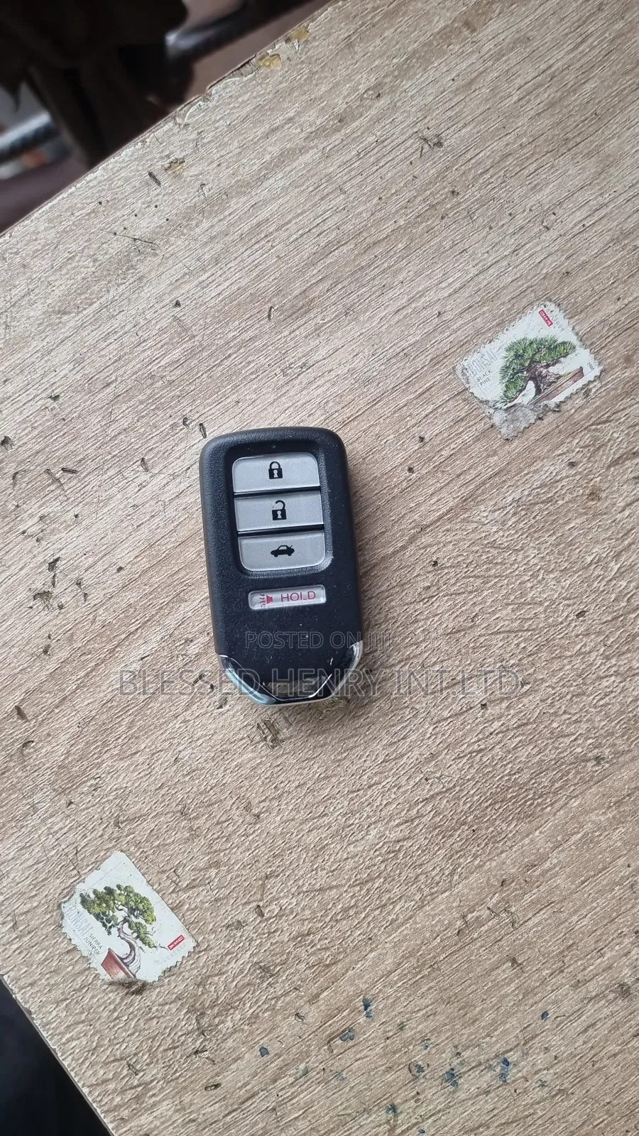 Keyless Honda Accord