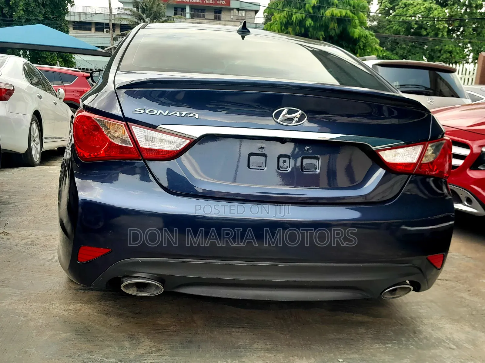 Hyundai Sonata 2014 Blue