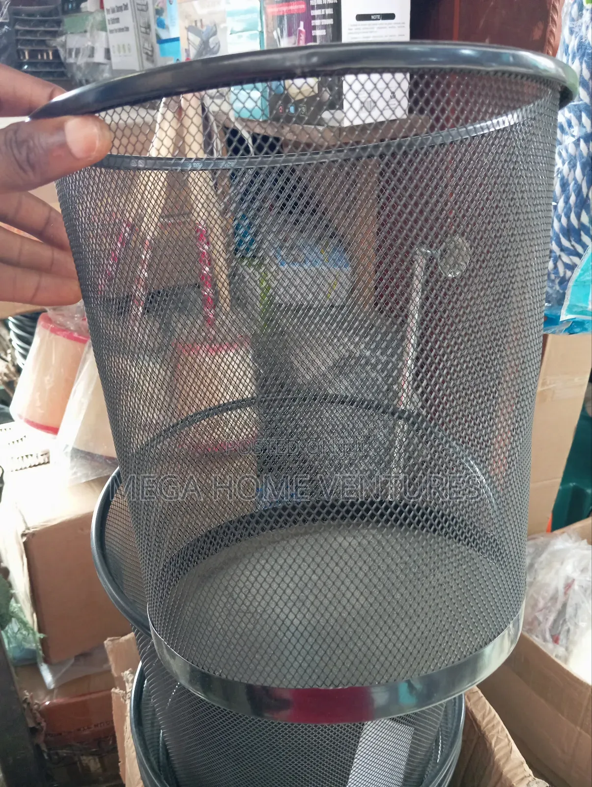 Transparent Trash Basket
